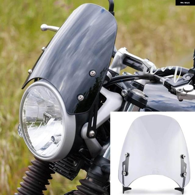 ウィンドスクリーン ウィンドスクリーン トライアンフ STREET TWIN 900 2019-2022 2020 2021 STREETTWIN バイク ヘッドライト フェアリング ウィンドシールド 8,125円