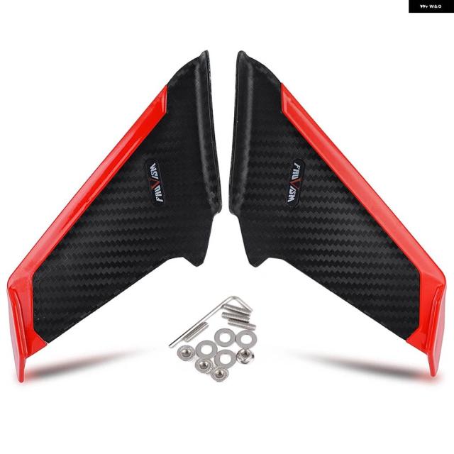 バイク ウィングレット エアロダイナミック スポイラー ウィングキット ホンダ CBR500R CBR600 CBR650R CBR1000 CBR300R CBR 500R 650R 1000
