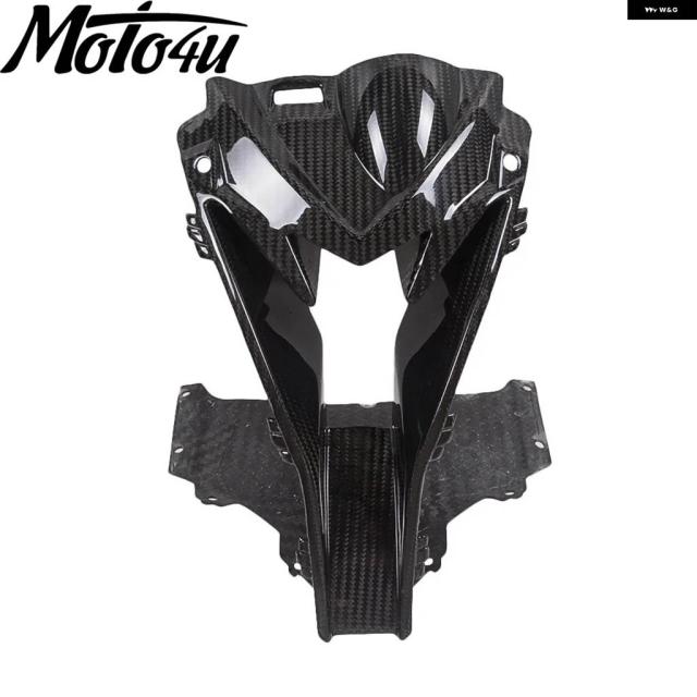BMW S1000RR 2015 - 18 カーボン バイク ヘッド ノーズ カウル エアインテーク フェイスカバー