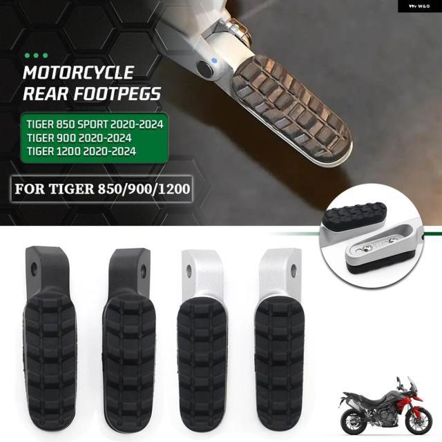 バイク ペグレスト リア フットペグ ペダルキット TIGER 850 SPORT TIGER 900 GT GT PRO RALLY 2020-2024 TIGER 1200