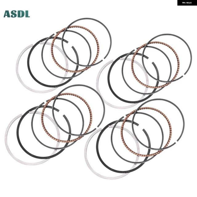55MM 400CC バイク エンジン 4気筒 ピストンリング ヤマハ XJR400 1990 - 94 XJR400R 1995-2007 4HM-11603-00-00