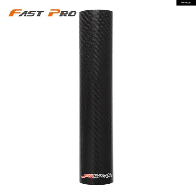 バイク 160MM-250MM カーボン フロント フォーク プロテクター ラップカバー ブラック ヤマハ KTM EXC SX SXF XC XCF X125 250_3