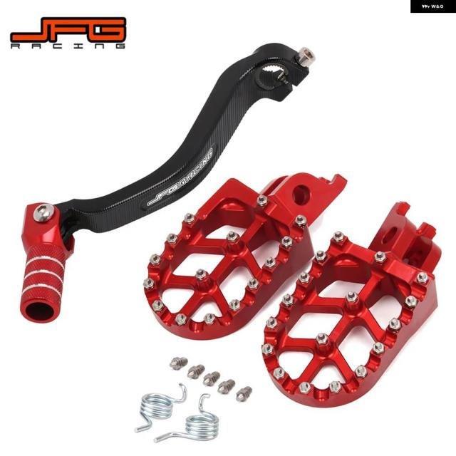 バイク ギア シフト フット レバー フットペグ レスト ペダル フットペグ ホンダ CRF250R 2010-2013 - 17