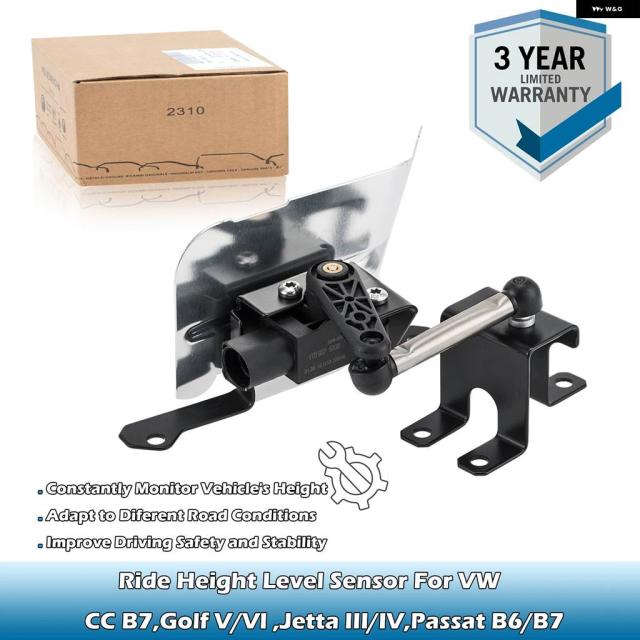 OEM リアアクスル ヘッドライト レベル センサー 1K0941273D1K0941273G1T0907503B VW CCB7GOLFJETTAPASSAT B6B7