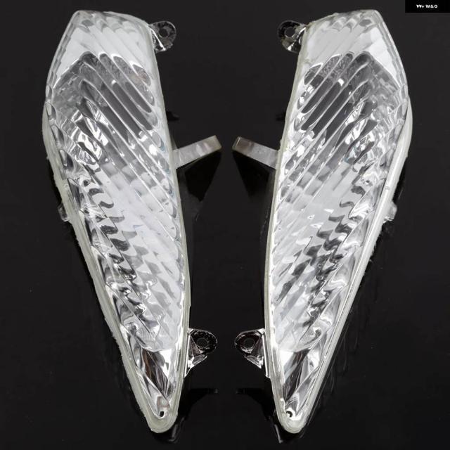 バイク フロントABSターン インジケーター シグナルレンズ BMW R1200RT 2005-2009 R900RT 2006-2011 オレンジ/クリア