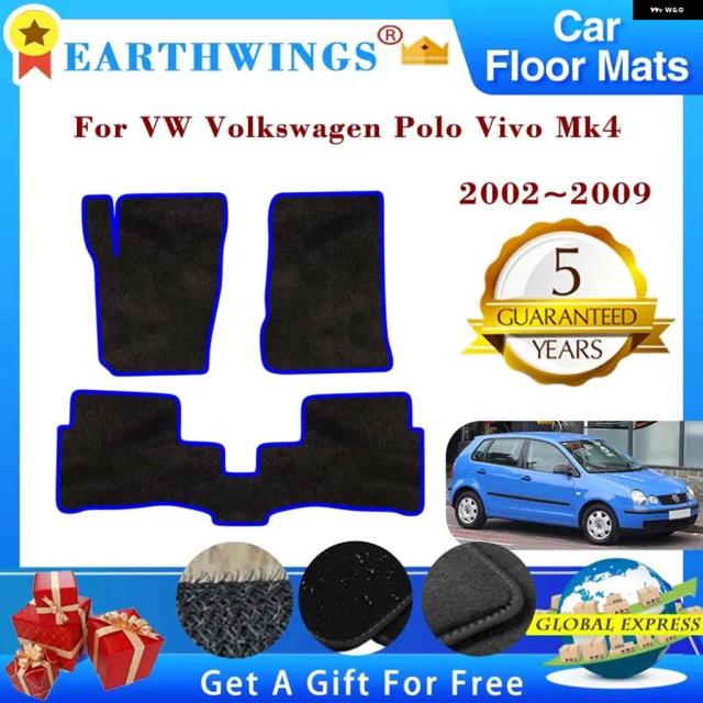 VW フォルクスワーゲン ポロ ヴィヴォ MK4 9N 6Q 9N3 2002~2009 フロアマット ラグ パネル フット パッド カーペット ケープ カバー フット パッド