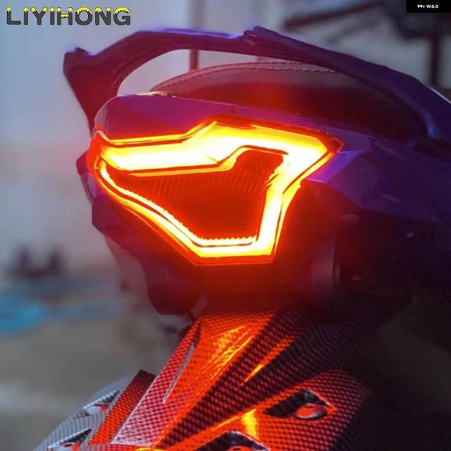 ヤマハ R3 R25 MT03 MT-03 MT07 MT-07 MT-25 FZ-07 テールライト リア テールライト ブレーキライト ウィンカー 一体型 LED ストップライト 8,330円
