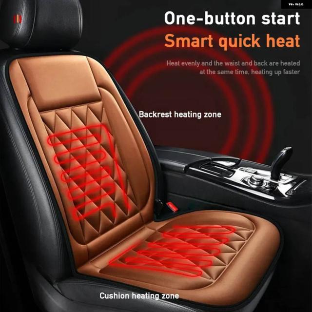12V 運転席ヒーター シート クッション 自動加熱シートカバー シート カーヒーター クッション 温度 シート ヒーター パッド