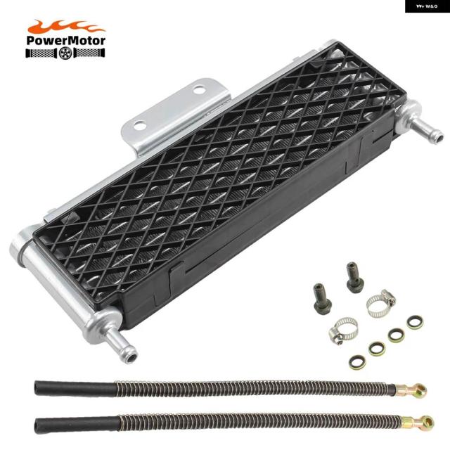 オイルクーラー バイク ラジエーター キット 水冷式 エンジン 冷却 ホンダ カワサキ モンキー モトクロス ピットダート バイク