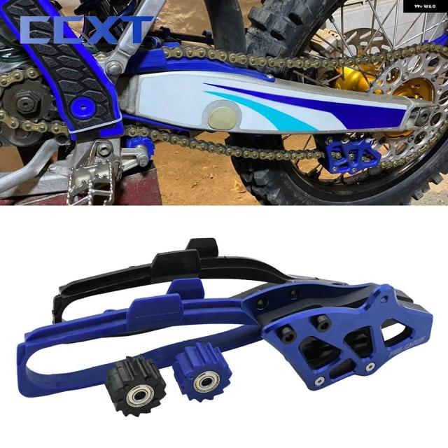 チェーン ガイド スプロケット スイングアーム チェーン スライダー ガイド ボトムローラー ヤマハ YZ125 YZ250 2008-2021 YZ250F YZ450F 2007-2021