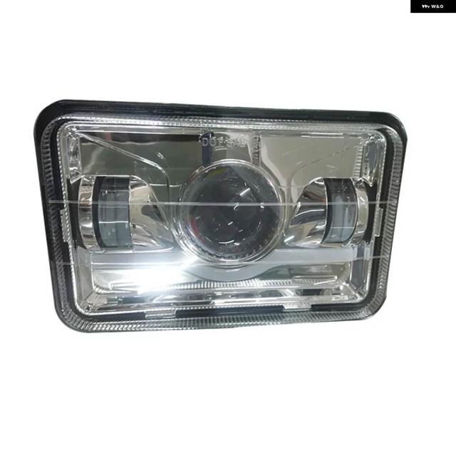 トラック ライト スクエア 4X6インチ LED ヘッドライト 防水 ドライビングランプ ホンダ XR250 XR400 XR650 スズキ DRZ 車 オフロード バイク_11