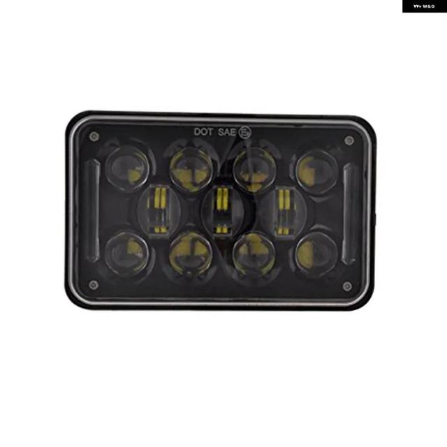 トラック ライト スクエア 4X6インチ LED ヘッドライト 防水 ドライビングランプ ホンダ XR250 XR400 XR650 スズキ DRZ 車 オフロード バイク_13