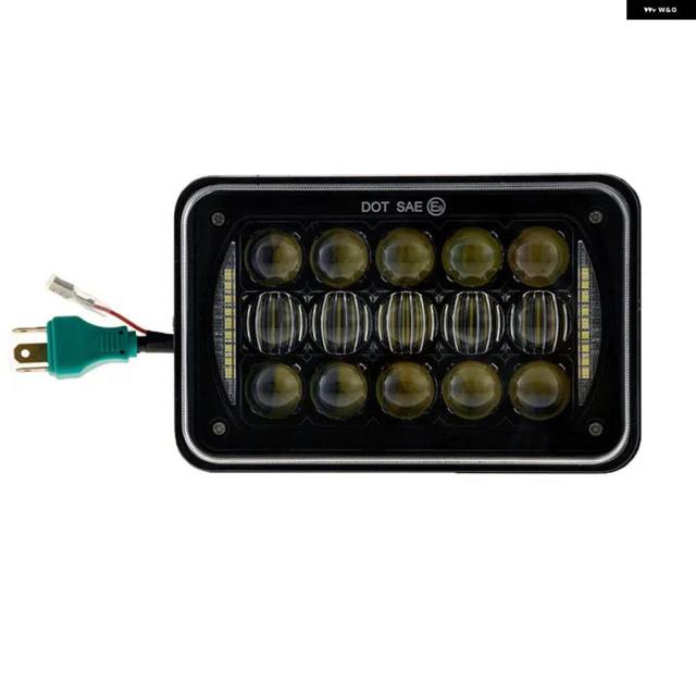トラック ライト スクエア 4X6インチ LED ヘッドライト 防水 ドライビングランプ ホンダ XR250 XR400 XR650 スズキ DRZ 車 オフロード バイク_7