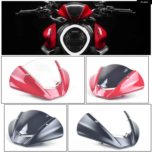 バイク ウインドシールド スクリーン シールド デフレクターカバー ドゥカティ MONSTER 950 MONSTER 937 2021 2022