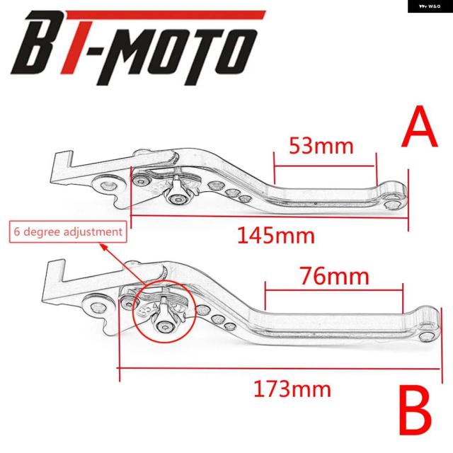 ホンダ PCX 150 125PCX150PCX125 2010-2019 バイク ロング/ショート ブレーキ レバー フロント/リア 油圧 式 ブレーキハンドル_1