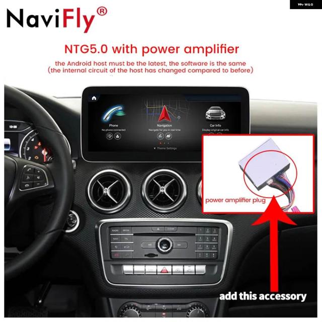 NAVIFLY メルセデス ベンツ スペシャルマシン NTG 5.0 スペシャルサウンドディレイソリューション A B C クラス W176 W205 W212 NTG5.0