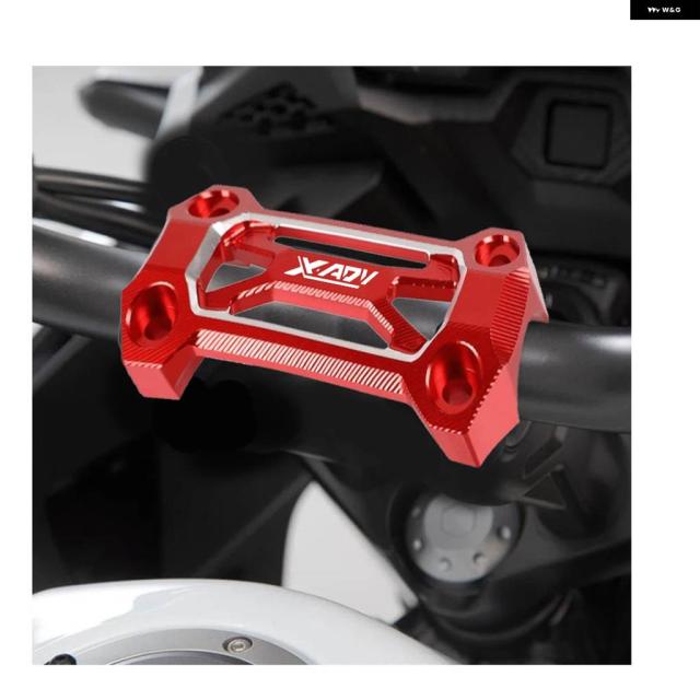 2022 ホンダ XADV750 X ADV X-ADV XADV 750 2021 バイク ハンドルバー ライザー アップ バックムーブ サポート バー ハンドル ライザー マウント クランプ_4