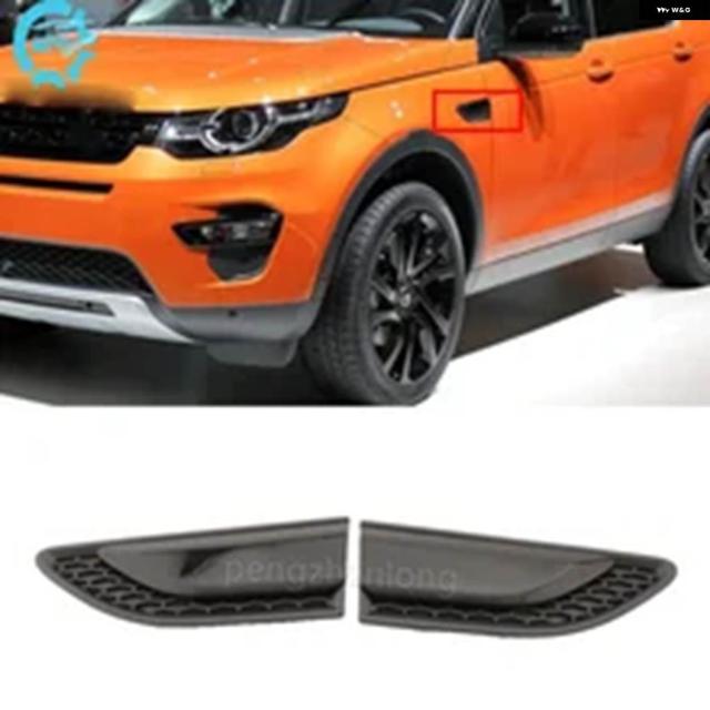 ブラックフロントサイドフェンダー グリル ベント LR066243 LR066244 ランドローバー ディスカバリー スポーツ L550 2015-2021 /シルバー 9,706円