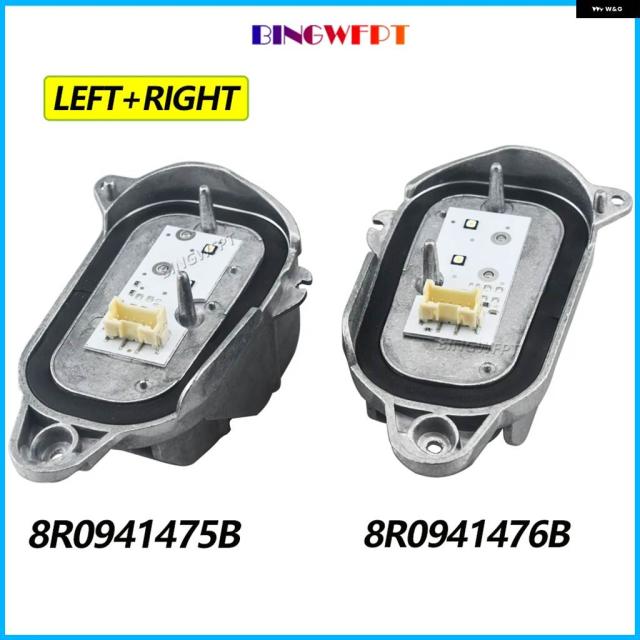 ヘッドライト LED ライト DRL デイタイム ランニング ライト ドライバー モジュール OEM 8R0941475B 8R0941476B アウディ Q5 2013-2017