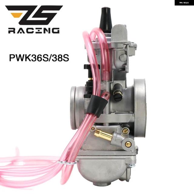 ZSレーシング KEIHIN PWK38S PWK36S エアストライカーキャブ キャブレター 250EXC TE250 SX125 YZ KX125 YZ250