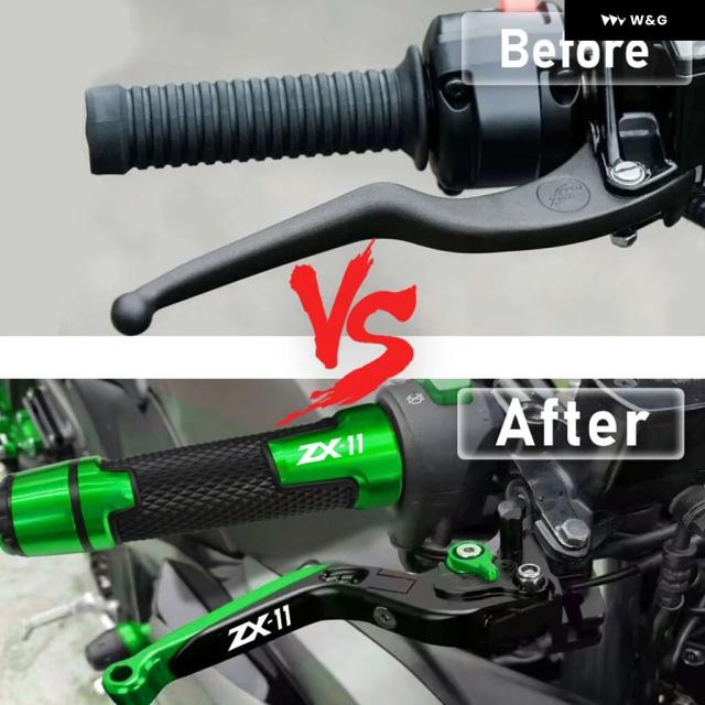 カワサキZX1100 / ZX-11用CNCモーターサイクルブレーキクラッチレバー