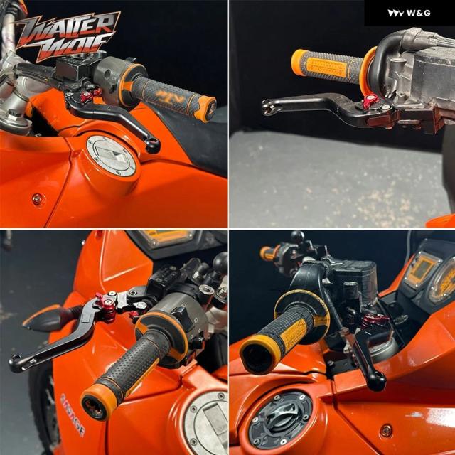 ブレーキレバー・セット カワサキ ZX6R ZX10R 忍者 1000 Z750R 2006