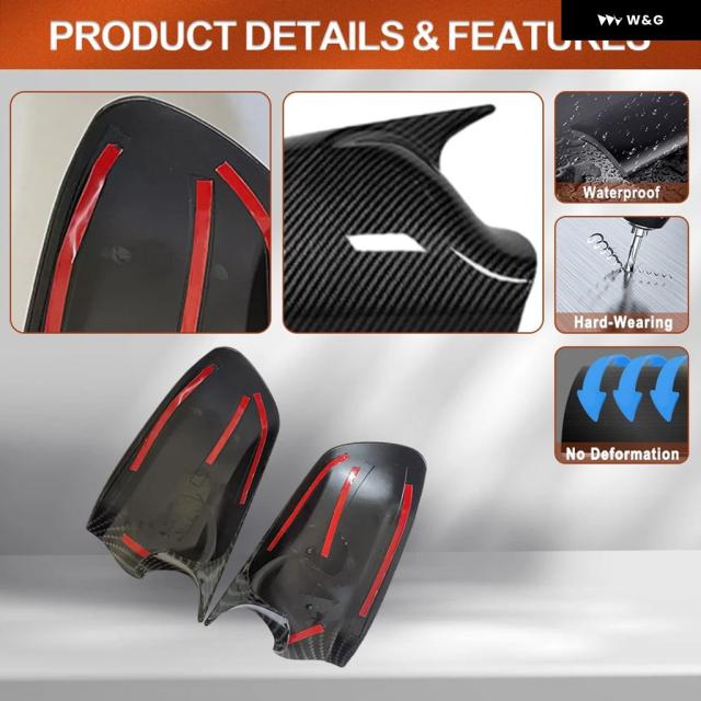 背面ミラーカバートリム%側ドアミラーカバーキャップシェルアドオンフィットトヨタカムリXV 70 LE/SE/XLE/XSE/XLE 2018-2020 (炭素繊維製) ドアミラーカバー I4用 バックミラーサイドミラーカバーキャップ 車の