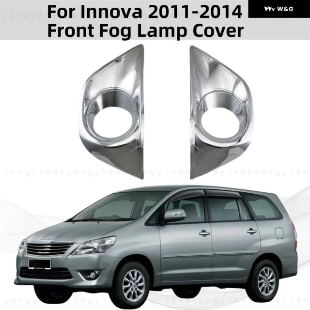 -車 カスタム パーツ フロントクローム フォグライトカバー トヨタ ヤリス ヴィッツ 2017 2018 バンパーアクセサリー トリム R8 STYLE 7000Kクロムカバー6-LED DRL日中ランニングバンパーフォグ