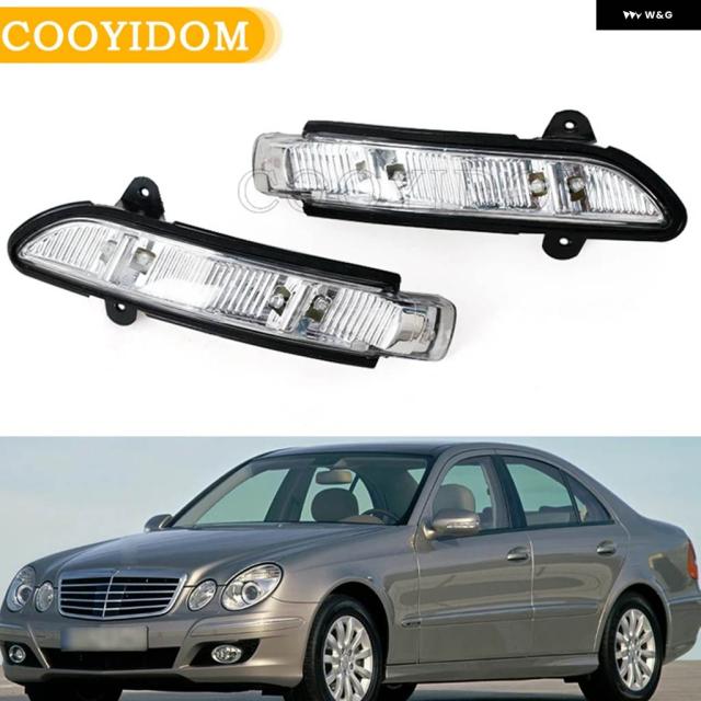 車用バックミラー サイドミラー ウィンカーライト メルセデス ベンツ W211 W221 W219 2007-2010 E320 E350 E550 S600 2198200521 2198200621