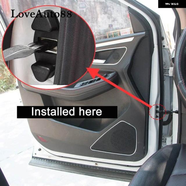 3D ABSドアロックストッパーリミッティングカバー ドア プロテクター トヨタ RAV4 RAV-4 XA50 2019-2023 装飾 アクセサリー