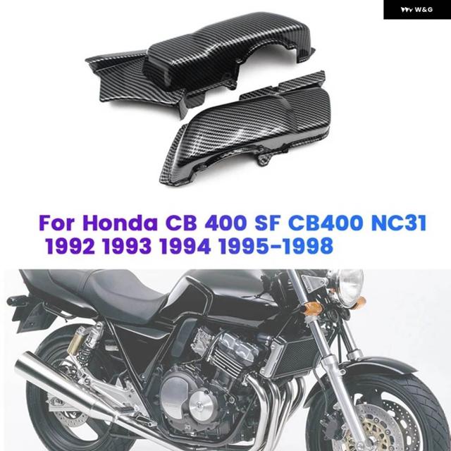 オートバイ キャブレター サイドカバー キャブレター フレーム ガード エア フィルター キャップ プロテクター ホンダ CB 400 SF CB400 1992-1998