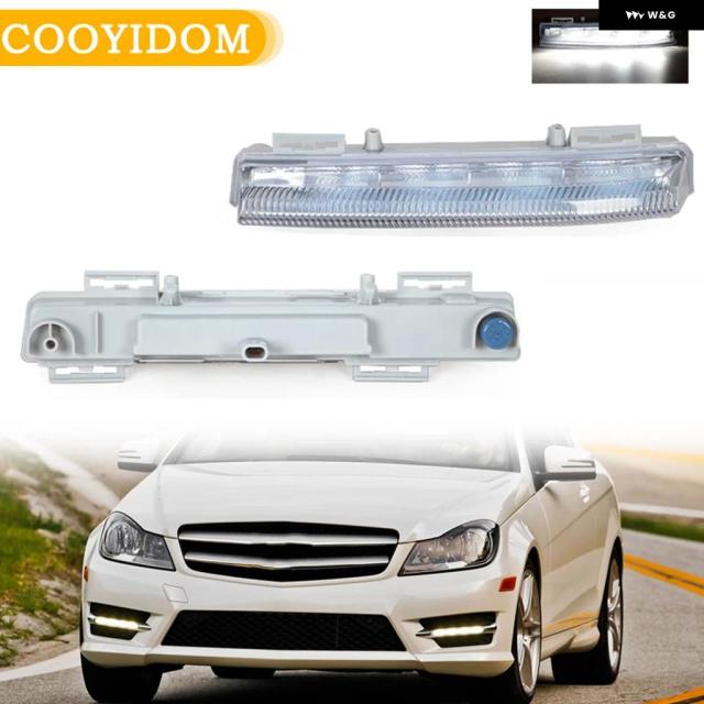メルセデス ベンツ E350 C350 C250 W204 W212 R172 車用 フロント フォグランプ DRL デイライト ランニングランプ 2049068900 2049069000