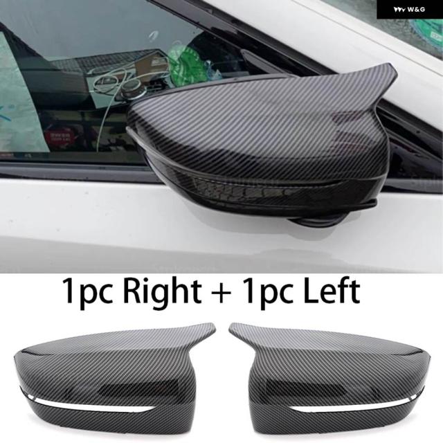 カーボンルック 交換用リアビューサイドミラー カバー キャップ BMW 4 5 7 8シリーズ G11 G12 G14 G15 G16 G22 G23 G24 G30 G31 G38_8