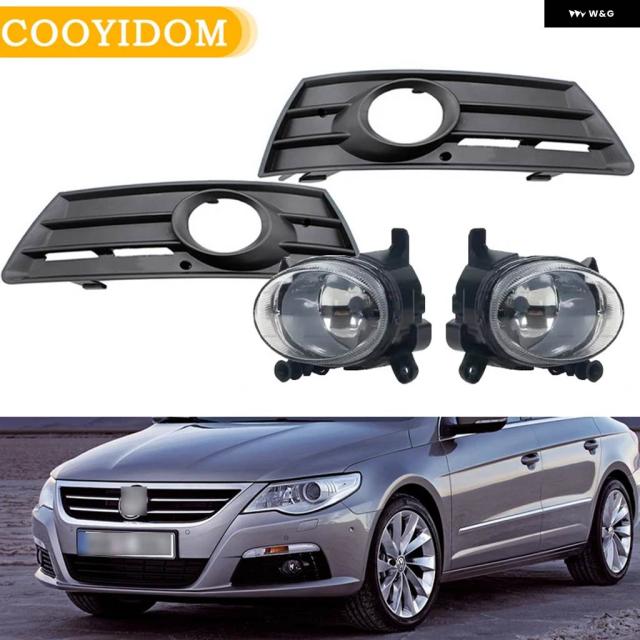 フロント フォグランプ グリル VW パサート CC 2009/12/01 ヘッドライト ドライビングランプ アセンブリ 8T0941699 8T0941700