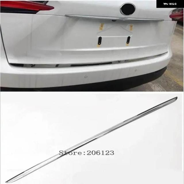 リア トランク クローム テールゲート ドアカバー トリム モールディング ベゼル スタイリング ステッカー ガーニッシュ LEXUS NX 200T 300H 2015 2016 2017