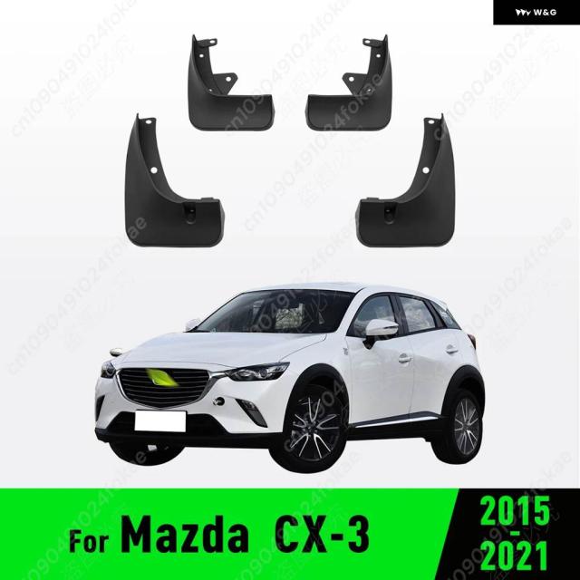 マツダ CX3 2015 - 21 フェンダー マッドガード マッド フラップ ガード スプラッシュ フラップ マッドガード カーアクセサリー
