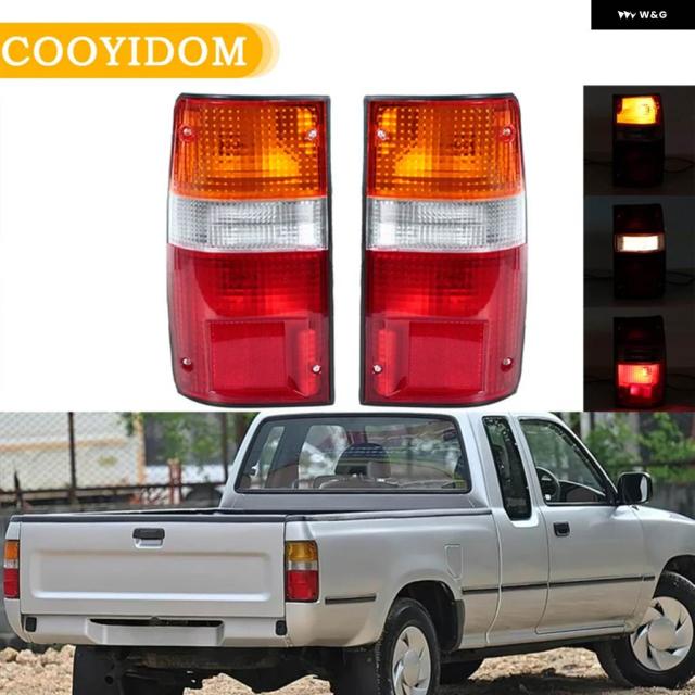 車用 テールライト リアテールランプ ライト トヨタ ハイラックス SR5 LN85 MK3 1989 - 92-1995 シグナルランプ 81550-89163 81560-89163