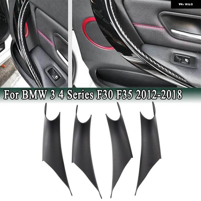 BMW 3シリーズ 4シリーズ インテリア ドアプルハンドルカバー ABS トリム F30 F31 F34 F80 2013-2018 F32 F33 F36 F82 F83 2014-2017