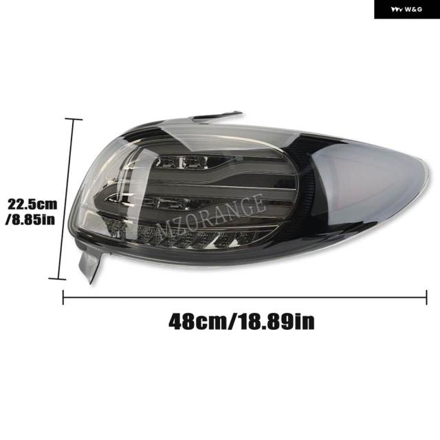 1ペア LED リア テールライト プジョー 206 206CC 2004/08/01 ストップブレーキ ウィンカーランプ カーアクセサリー ツール