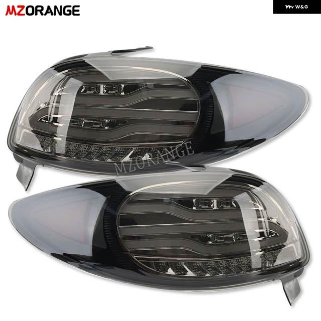 1ペア LED リア テールライト プジョー 206 206CC 2004/08/01 ストップブレーキ ウィンカーランプ カーアクセサリー ツール