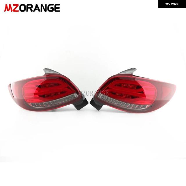 1ペア LED リア テールライト プジョー 206 206CC 2004/08/01 ストップブレーキ ウィンカーランプ カーアクセサリー ツール