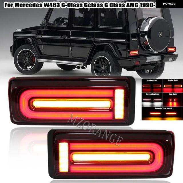 LED テールライト メルセデス ベンツ W463 G クラス AMG G500 G550 G55 G63 1990-2018 ウィンカー ブレーキ リバース テールライト アクセサリー