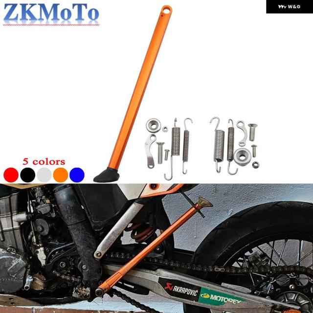 オートバイ CNC パーキング サイド スタンド キック スタンド HUSABERG HUSQVARNA FE TE 125-501CC KTM SX SXF XC EXC EXCF EXCR