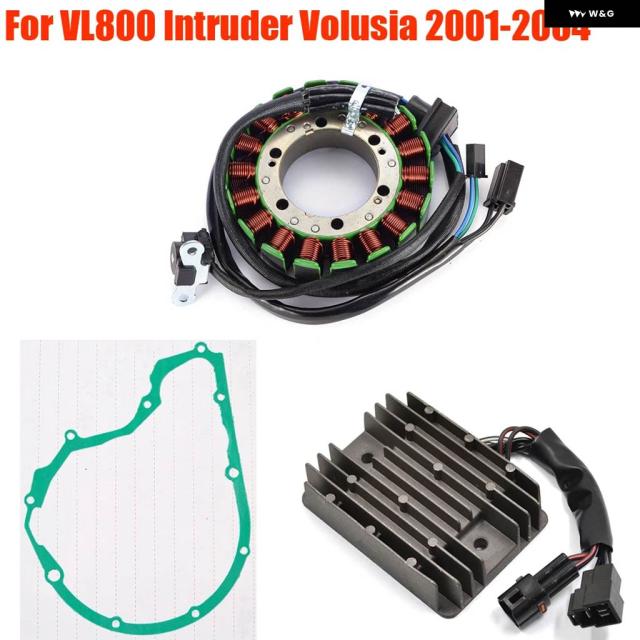 VL800 レギュレーター 整流器 ステーターコイル ガスケット スズキ VL 800 イントルーダー ボルシア 2001/04/01