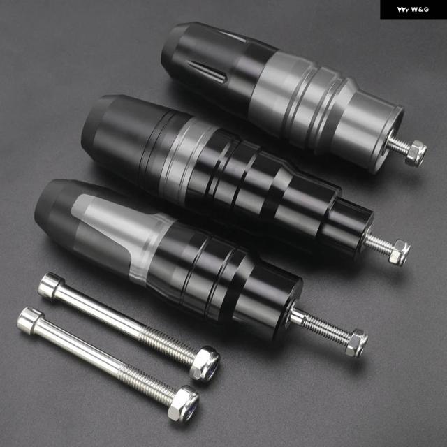 排気 スライダー クラッシュ パッド プロテクター スズキ GSR 400/600/750 GSR600 GSR400 GSR750 2006 - 2023 バイク 転倒防止_1