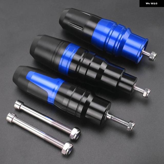 排気 スライダー クラッシュ パッド プロテクター スズキ GSR 400/600/750 GSR600 GSR400 GSR750 2006 - 2023 バイク 転倒防止_3