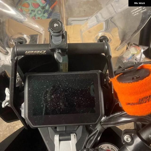 オートバイ GPSスマートフォンナビゲーション マウント ブラケット アダプター ホルダー KTM 1290スーパーアドベンチャーS R 2017-2020 - 23