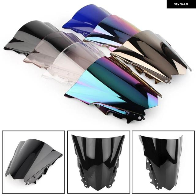 自動二輪車 向こう正面玻璃 ダブル砂上の楼閣 ヤマハ YZF R25 2014 - 18 YZF-R3 2015 ABS 可塑性物質