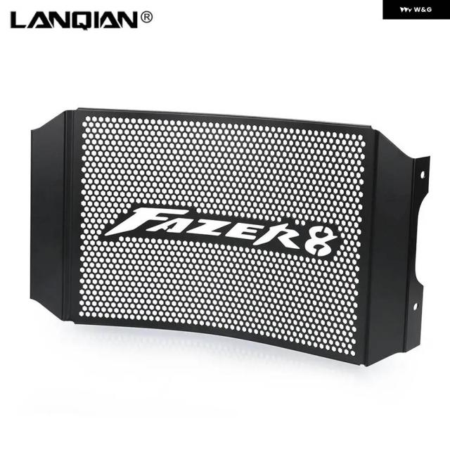 ラジエーター ガード ヤマハ FZ8N FZ8S FZ8R FZ8 SPR FAZER8 2010 - 15 CNC ラジエーター グリル ガード プロテクター カバー_4