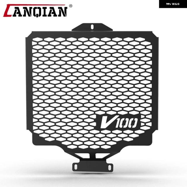V100 S MOTO GUZZI V100 MANDELLO V100S 2022- 2024 - 2026 オートバイ CNC ラジエーター グリル ガード クーラーカバー